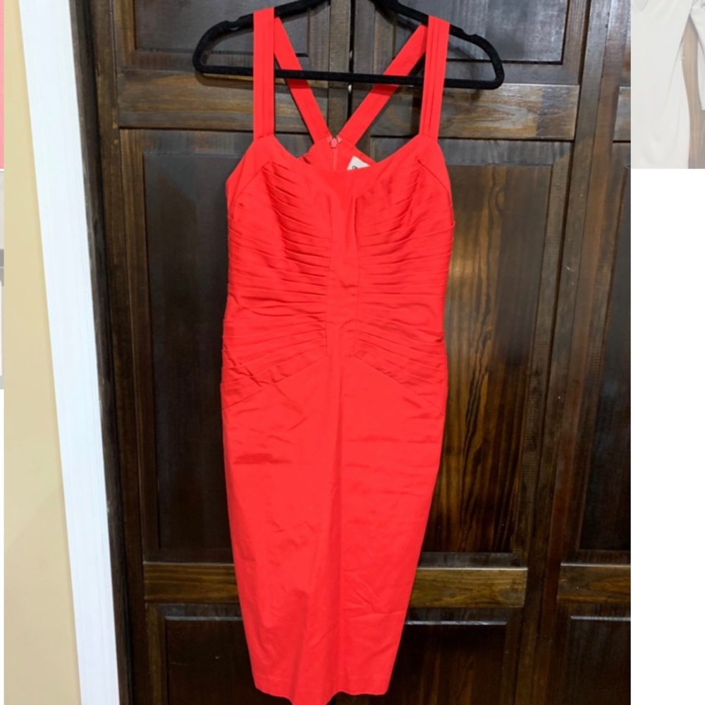 ASOS cross back Midi Dress